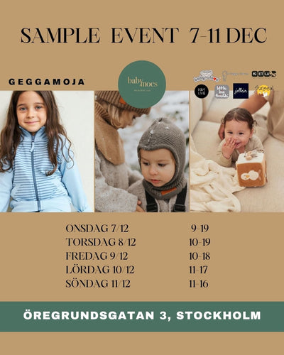 Sample Event BabyMocs / Geggamoja / Xacta.eu
