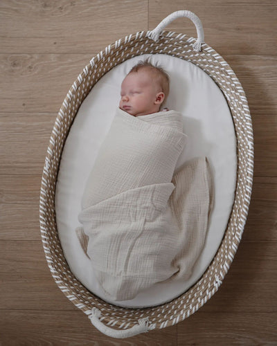 MUSLIN SWADDLE BLANKET - NEWS!